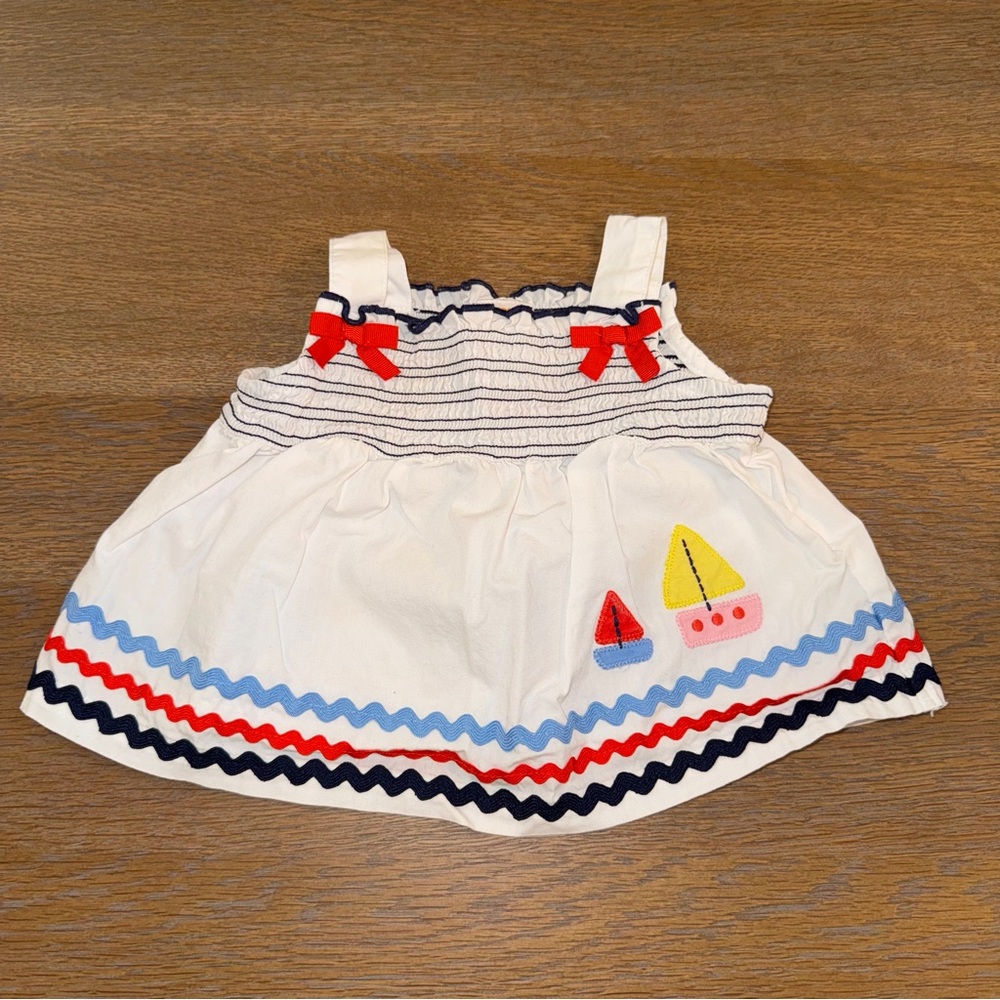 Gymboree Striped Baby Poplin Dress.